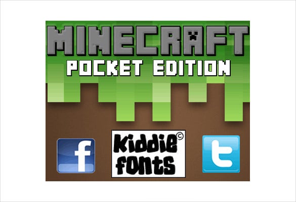 minecraft font for mac